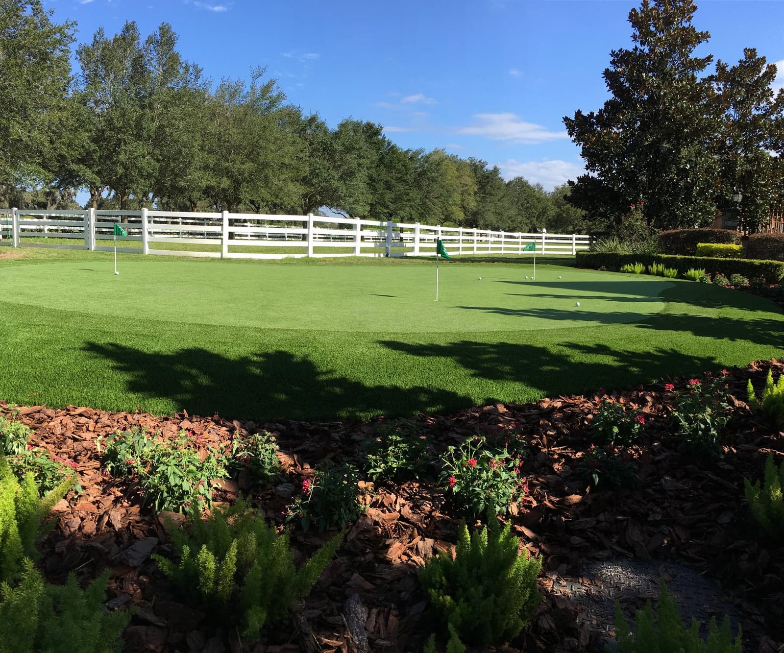 Putting green design, Northern California