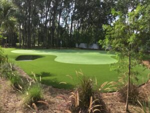 golf green installation Northern CA