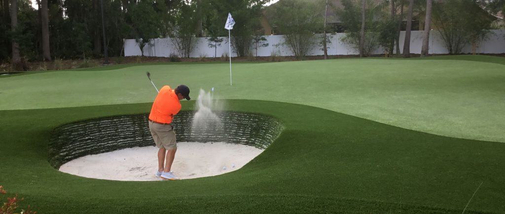 backyard putting green design